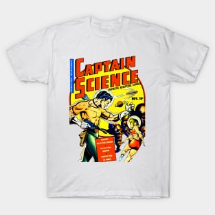 Captain Science Fantastic Adventure Stories T-Shirt